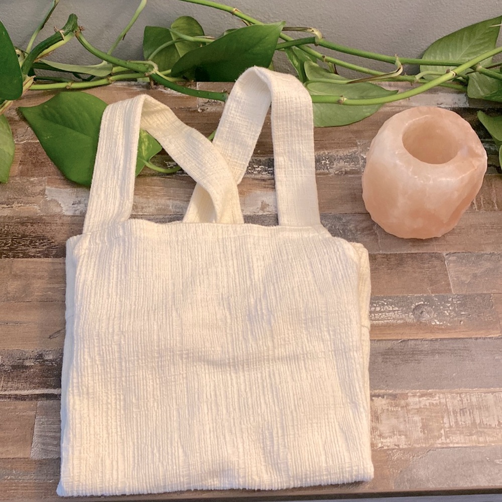 Madewell cream tank